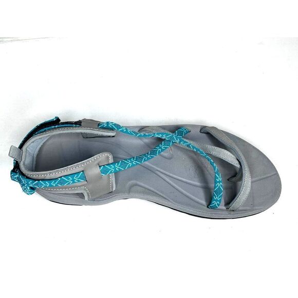 Northside women's Sandals Open Toe Strap comfy green grey Sandals 10. - Picture 2 of 9